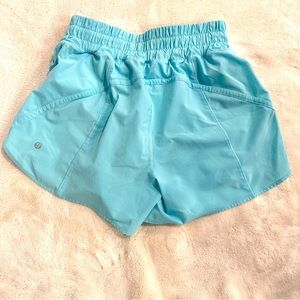 LuluLemon, Baby Blue Athletic Shorts